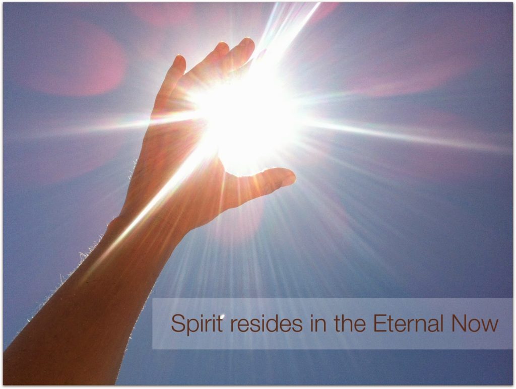 Spirit resides in the Eternal Now