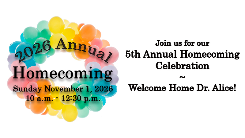 Home Coming Calendar